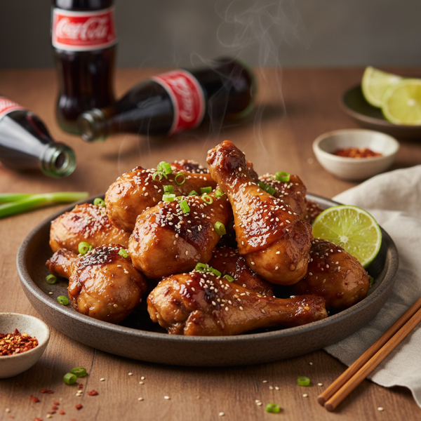 Sweet and Savory Cola Chicken recipe
