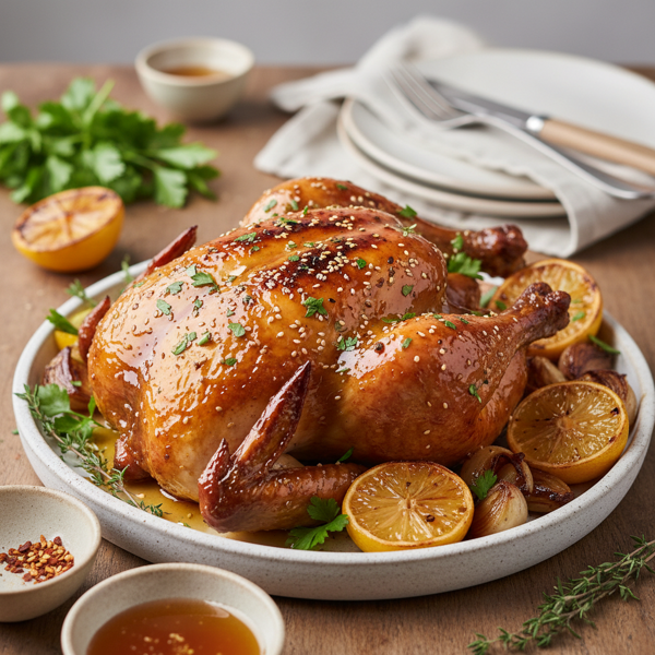 Sweet and Savory Honey-Glazed Chicken recipe