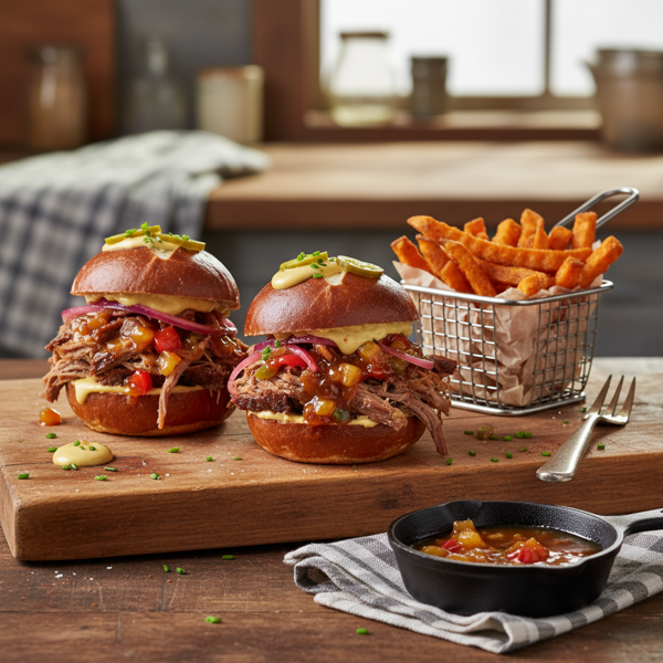 Sweet and Sour Pennsylvania Beef Sliders recipe