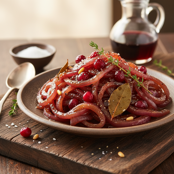 Sweet and Sour Red Onion Confit recipe