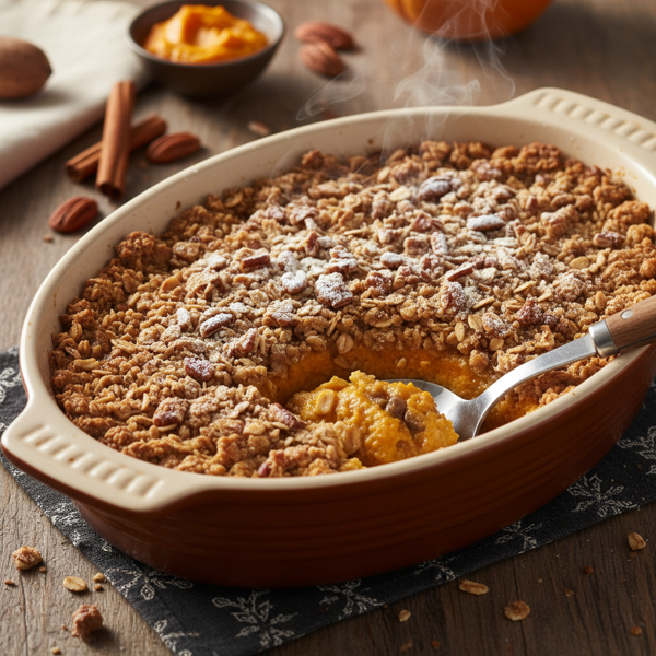 Sweet and Spiced Pumpkin Crunch Delight recipe