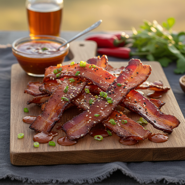 Sweet and Spicy Turkey Bacon Delight recipe