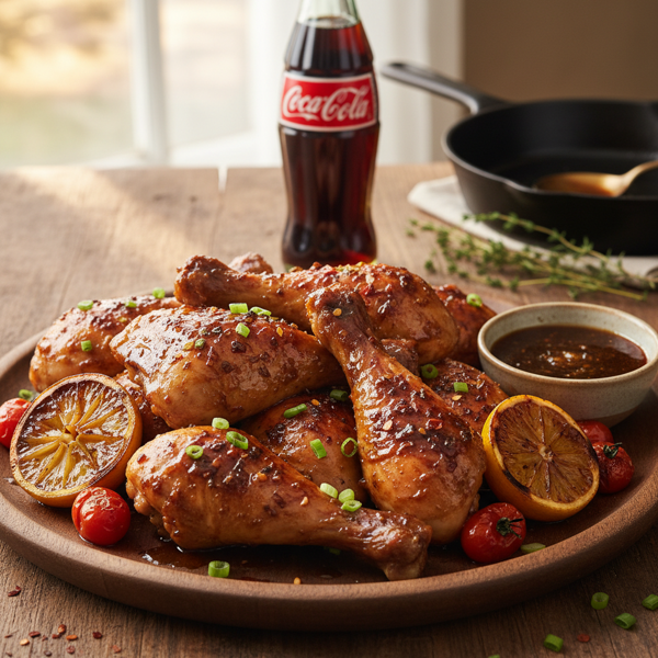 Sweet and Tangy Cola-Glazed Chicken recipe