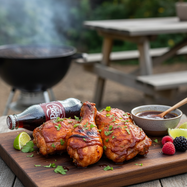Sweet and Tangy Dr. Pepper BBQ Chicken recipe