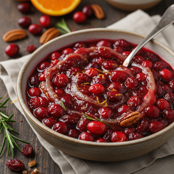 Sweet and Tangy Homemade Cranberry Sauce recipe