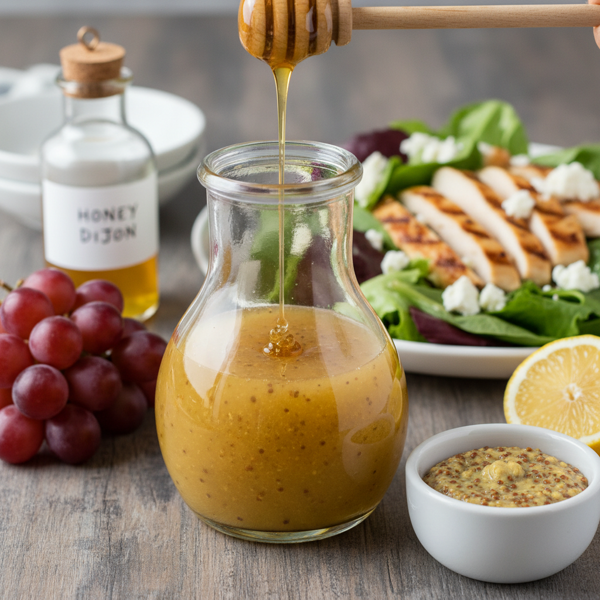 Sweet and Tangy Honey Dijon Vinaigrette recipe