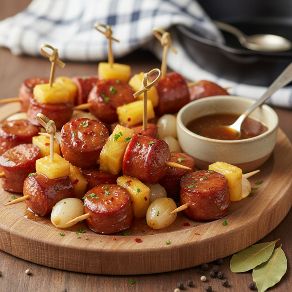 Sweet and Tangy Kielbasa Bites recipe