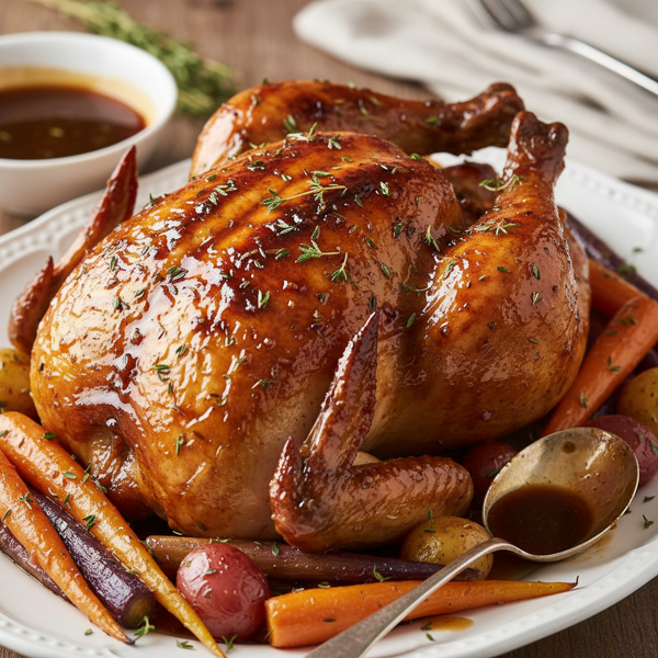 Sweet and Tangy Root Beer Glazed Chicken recipe