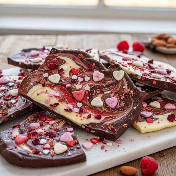 Sweetheart Chocolate Bark recipe