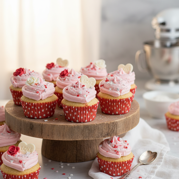 Sweetheart Cupcake Delights recipe
