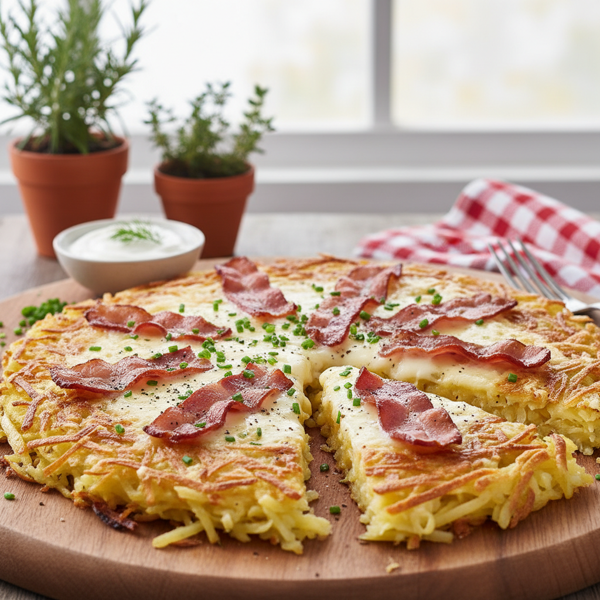 Swiss Bacon & Cheese Rösti Delight recipe