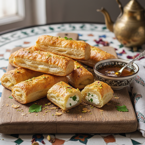 Syrian Puff Rolls recipe