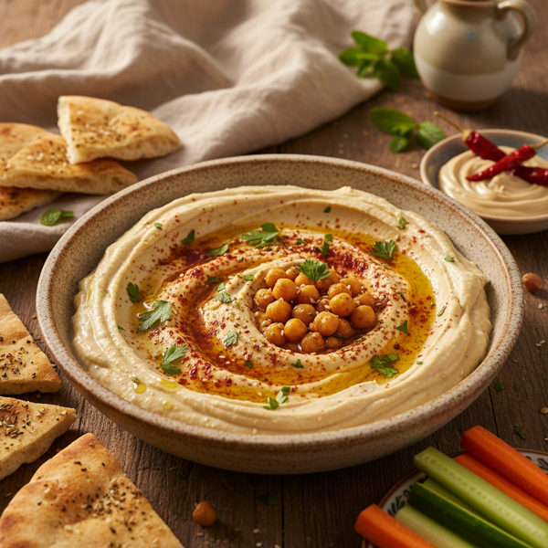 Tahini-Spiced Chickpea Dip recipe