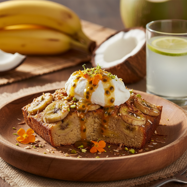 Tahitian Banana Coconut Delight recipe