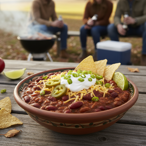 Tailgate Fiesta Chili recipe