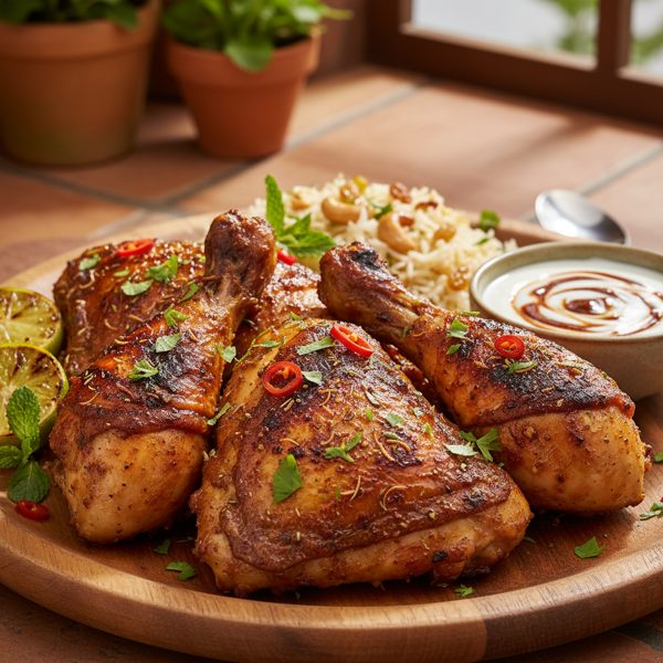 Tamarind Yogurt Grilled Chicken Delight recipe