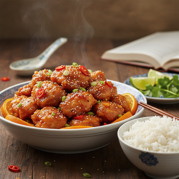 Tangy Cantonese Chicken Delight recipe