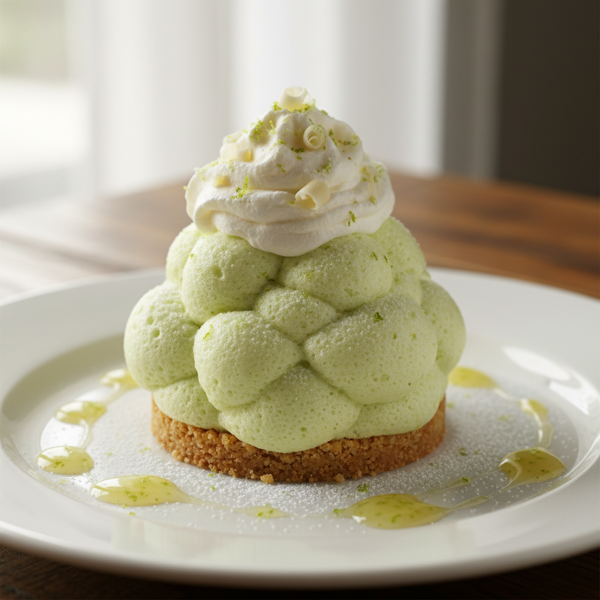 Tangy Fluffy Key Lime Delight recipe