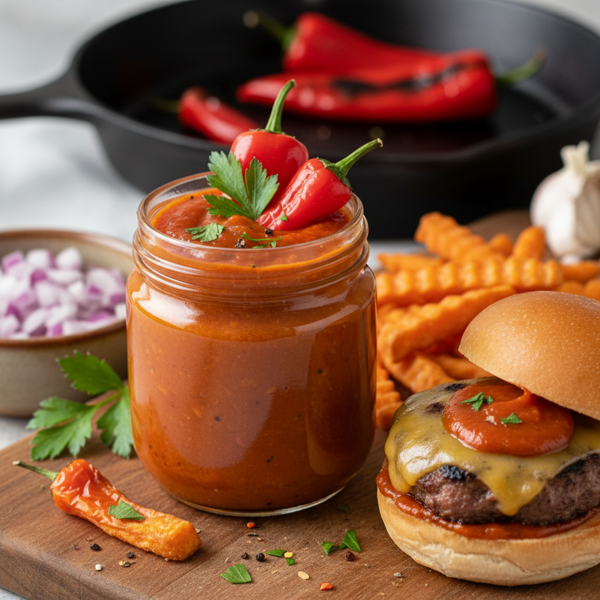 Tangy Piquillo Pepper Ketchup recipe