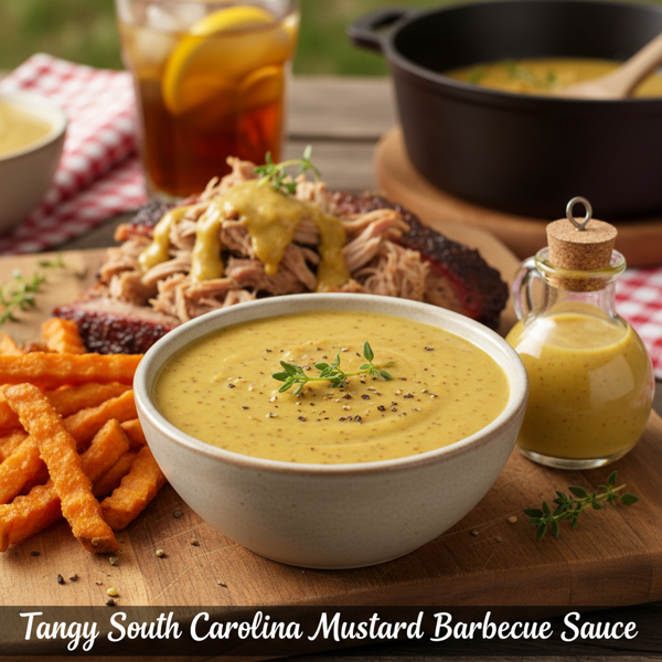 Tangy South Carolina Mustard Barbecue Sauce recipe