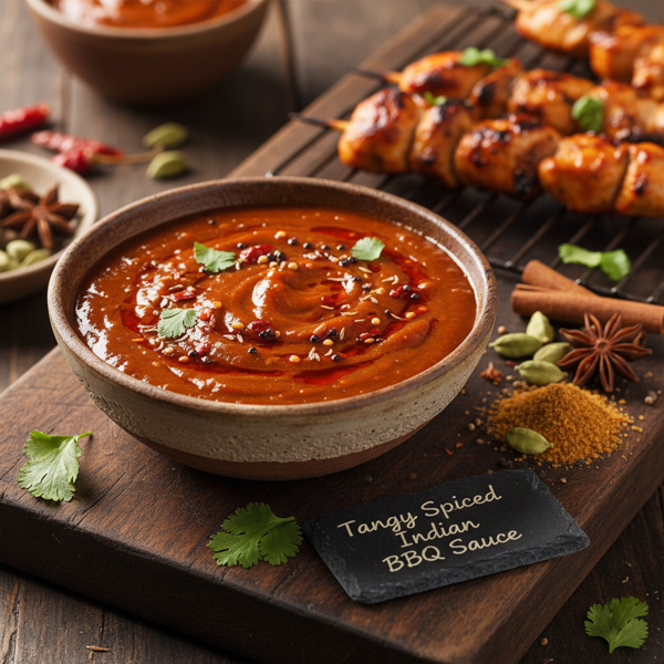 Tangy Spiced Indian BBQ Sauce recipe