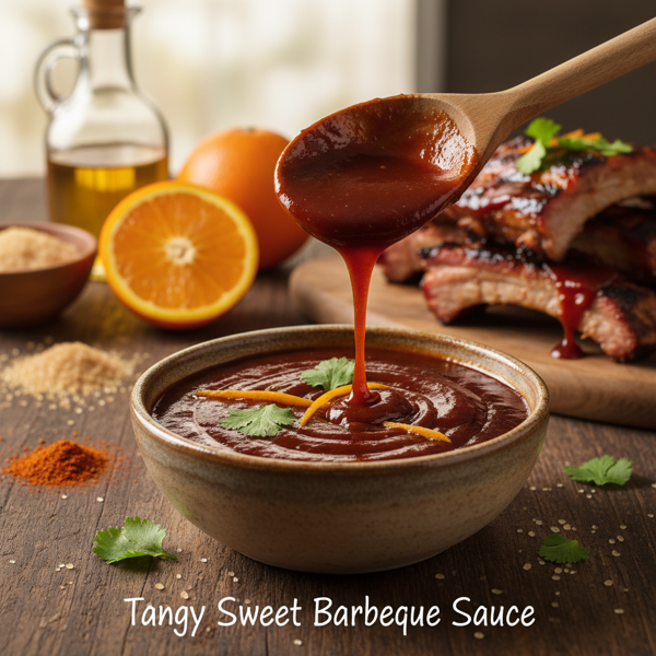 Tangy Sweet Barbecue Sauce recipe