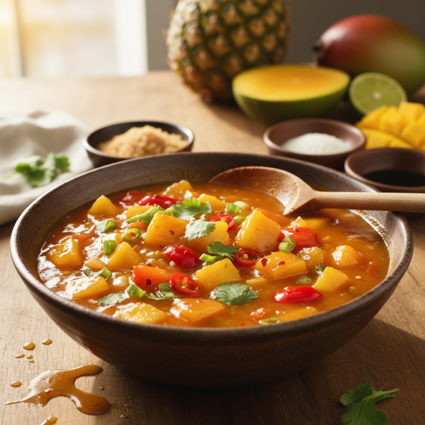 Tangy Tropical Sweet and Sour Sauce recipe