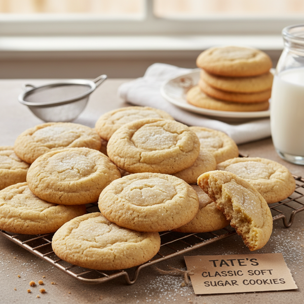 Tate's Classic Soft Sugar Cookies recipe