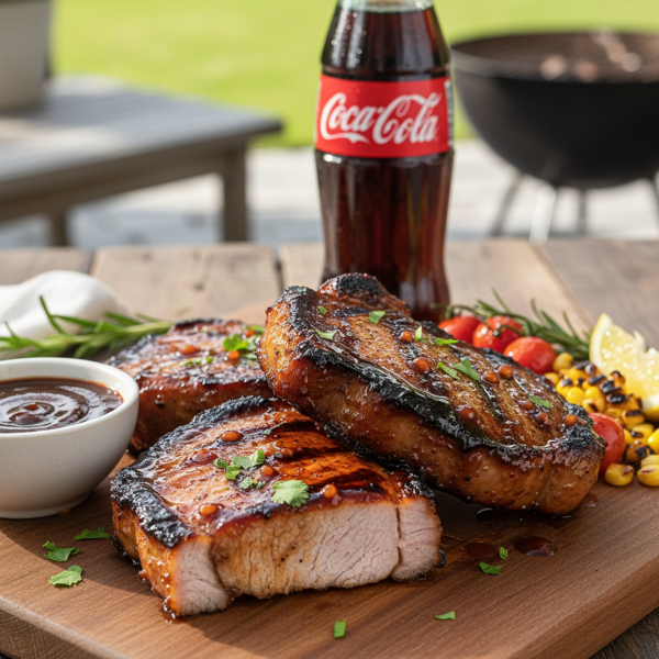 Tender BBQ Coca-Cola Pork Chops recipe