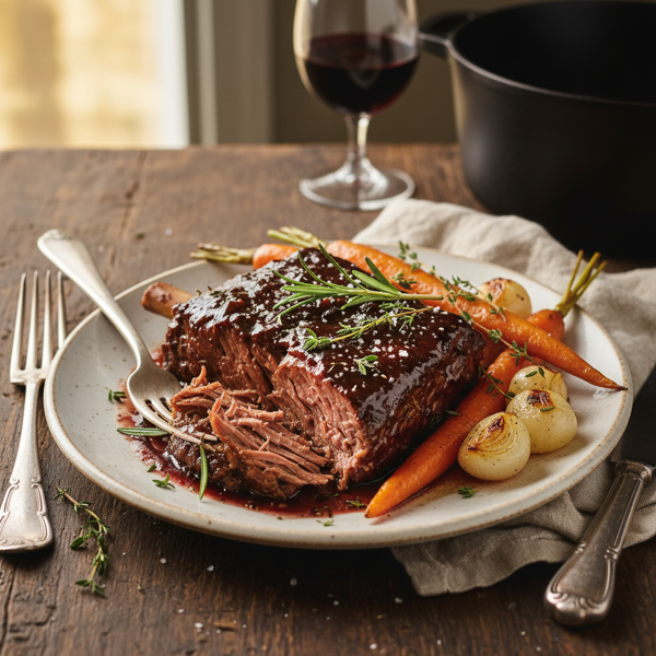 Tender Slow-Cooker Beef Short Ribs recipe