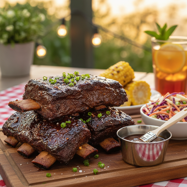 Tender Summer BBQ Short Ribs recipe
