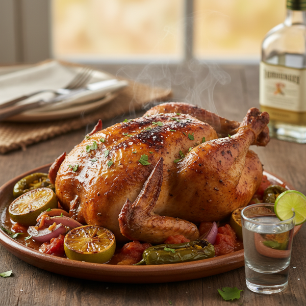 Tequila-Infused Borracho Chicken recipe