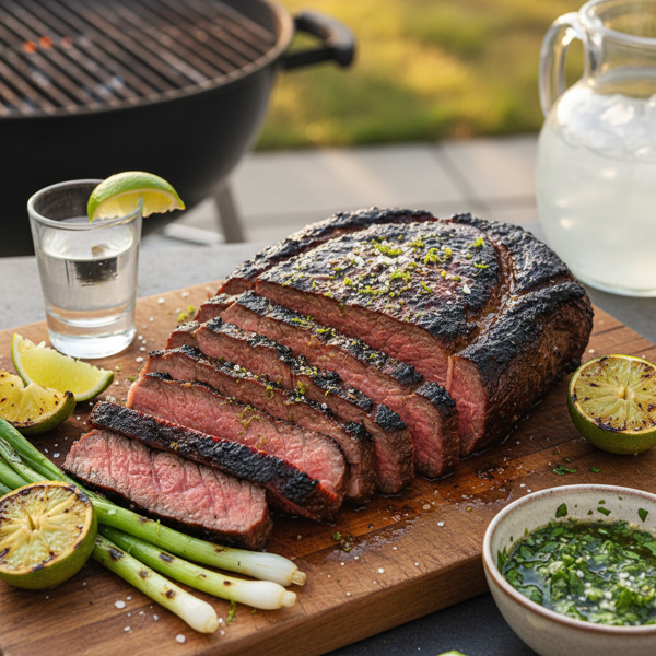 Tequila-Lime Grilled Tri-Tip Roast recipe