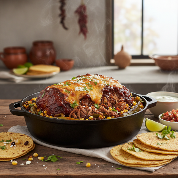 Tex-Mex BBQ Pot Roast recipe