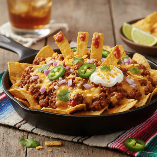 Tex-Mex Frito Pie Nachos recipe