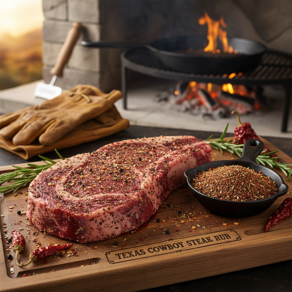 Texas Cowboy Steak Rub recipe