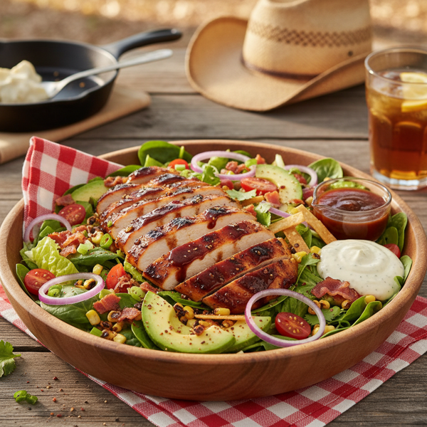 Texas Twist BBQ Chicken Salad recipe