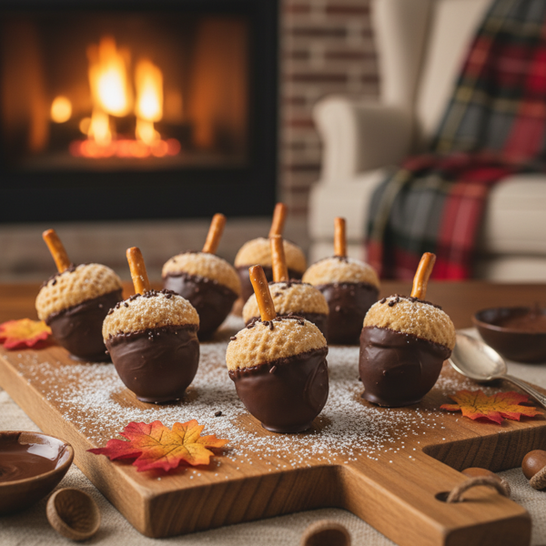 Thanksgiving Acorn Treats recipe