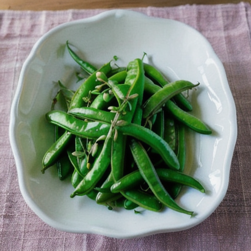 Thyme-Infused Roasted Sugar Snap Peas recipe