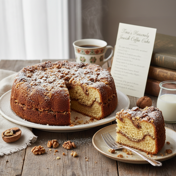 Tina's Heavenly Jewish Coffee Cake recipe