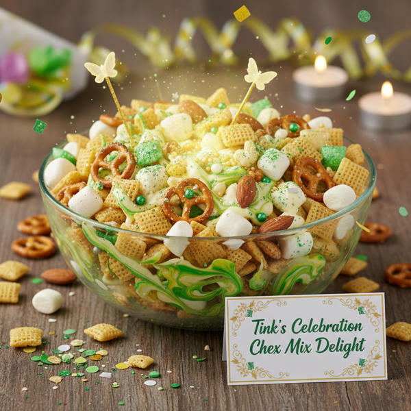 Tink's Celebration Chex Mix Delight recipe