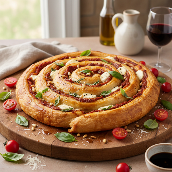 Tomato Basil Spiral Delight recipe