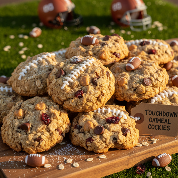 Touchdown Oatmeal Cookies recipe