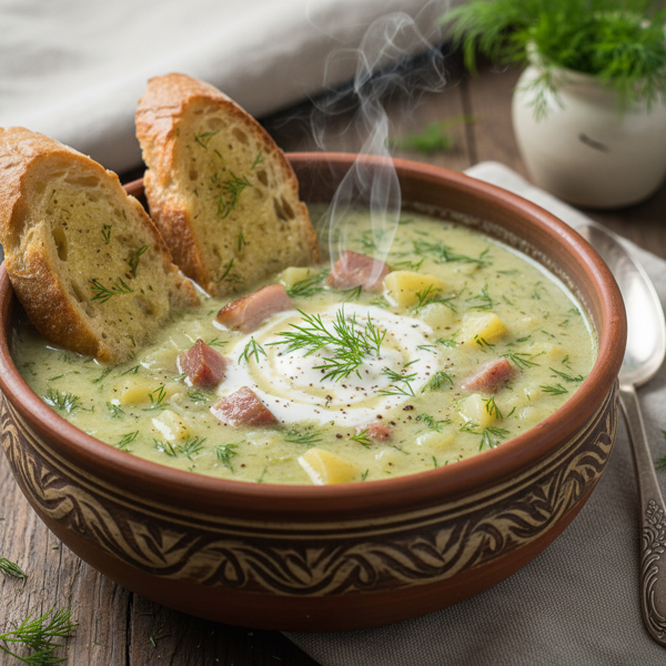 Traditional Croatian Dill Soup recipe