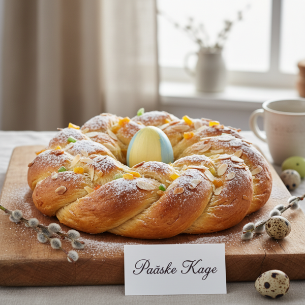 Traditional Danish Easter Bread (Paaske Kage) recipe