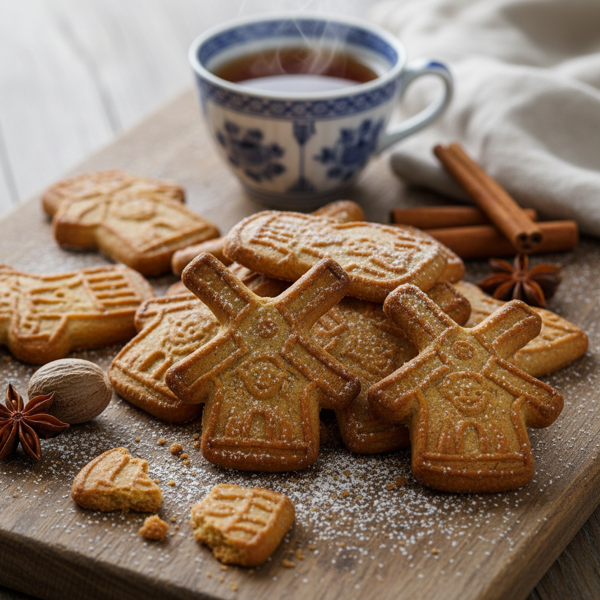 Traditional Dutch Speculaas Cookies recipe