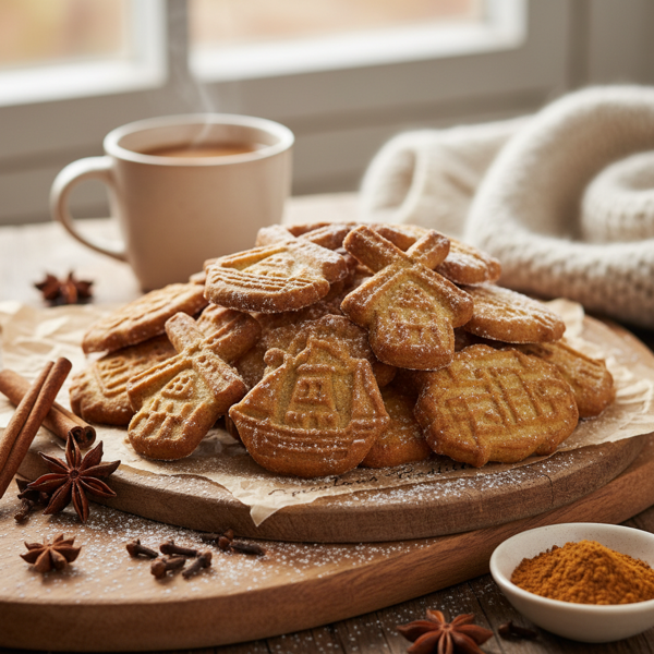 Traditional Dutch Spice Cookies recipe
