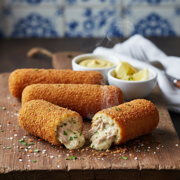 Traditional Dutch Veal Croquettes (Kroketten) recipe