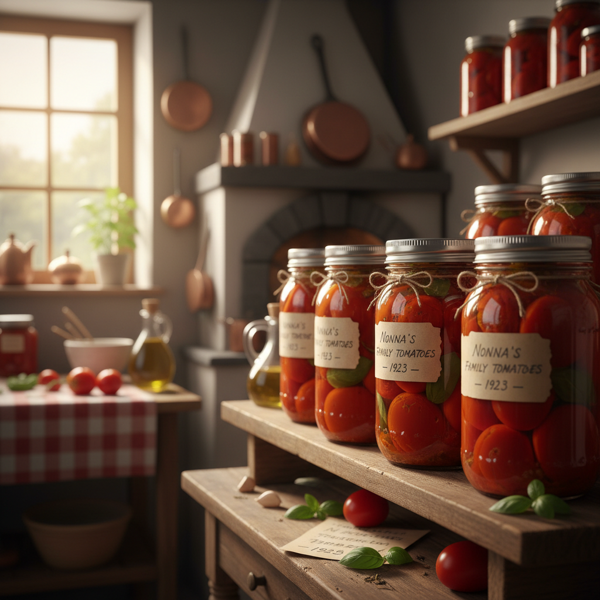 Traditional Family Canned Tomatoes recipe