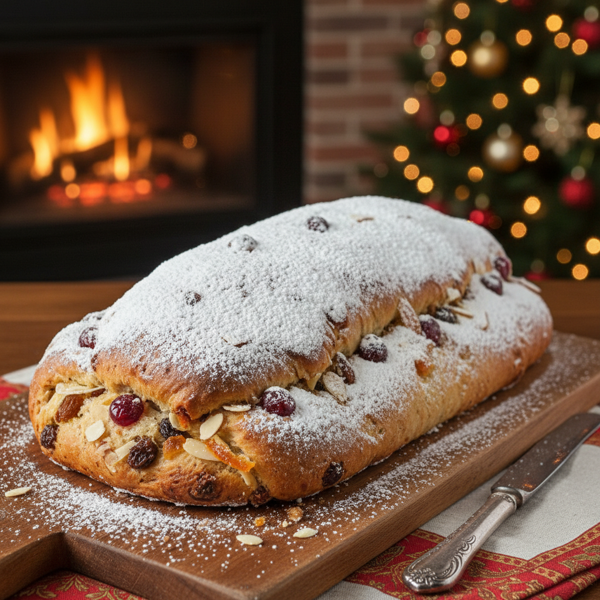 Traditional German Christmas Stollen recipe